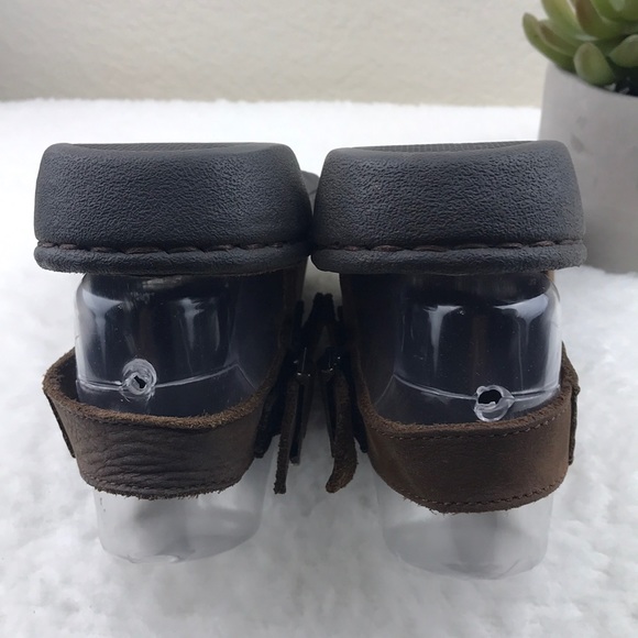 Marsh Landing Brown Leather Sandals 7M - Picture 7 of 8